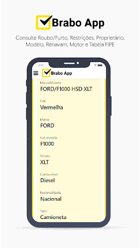 Brabo App - Consulta Placa Screen 2