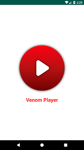 Android application Venom Player screenshort