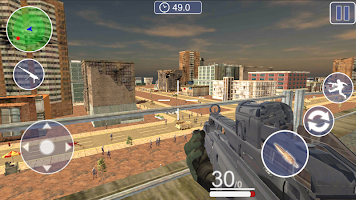 Mad War Zombies APK صورة لقطة الشاشة #5