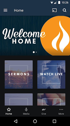 Android application Community Reformed Church screenshort