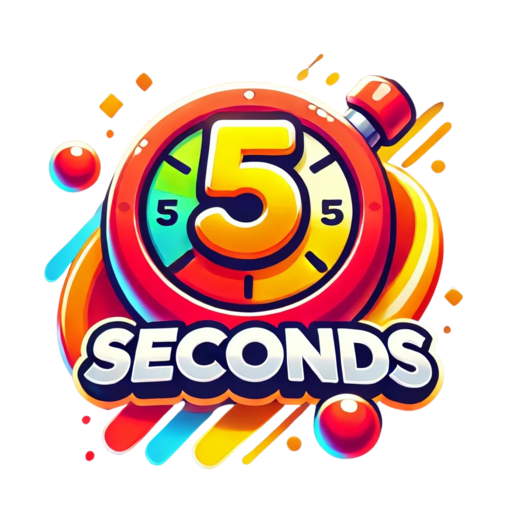 5 Seconds Party Game Logo