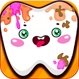 Funny Teeth kid dentist care! Games for boys girls icon