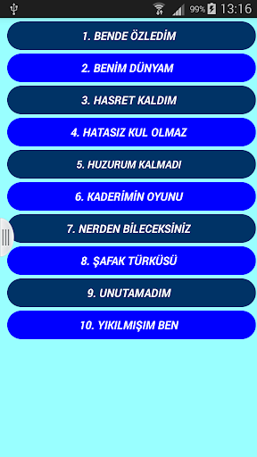 Damar Arabesk Şarkılar