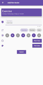 Repeat Me - Custom Reminders a 1.2.5 APK + Mod (Free purchase) for Android