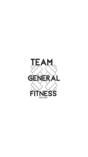 Android application Team General Fitness screenshort