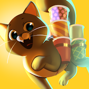 Cat Zone .io - Cup Stack