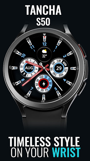Android application Tancha S50 Classic Watch Face screenshort