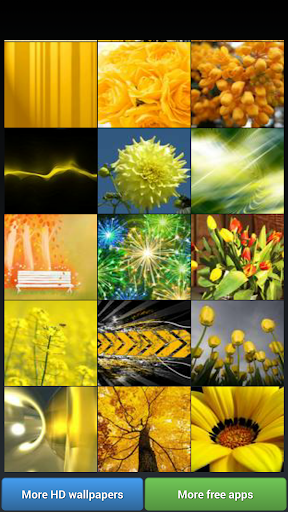 Brilliant Yellow HD Wallpapers Screen 2