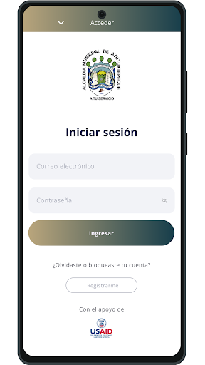 Android application Alcaldia de Ayutuxtepeque screenshort