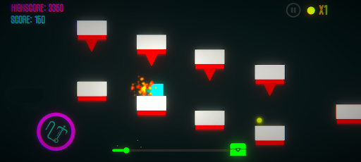 Android application Triangle Rush: Neon screenshort