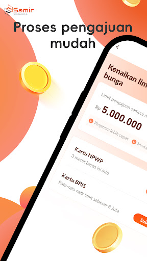 Android application Samir - Pinjaman Online loans screenshort