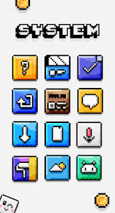 Squixel - Icon Pack لقطة شاشة