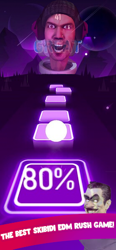 Skibidi Toilet Music Tiles Hop screenshot