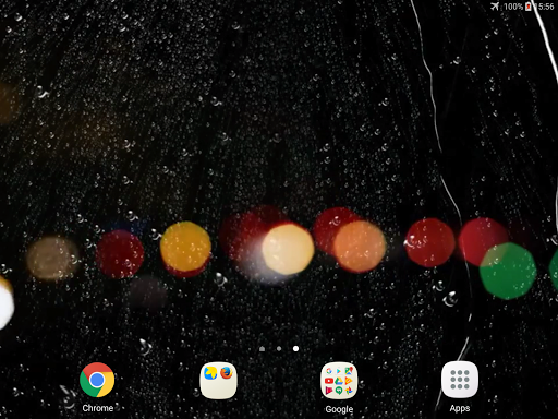 Raindrops Video Wallpaper