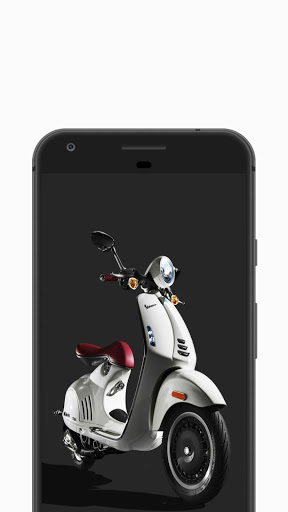 Motor Vespa Wallpaper Screen 2
