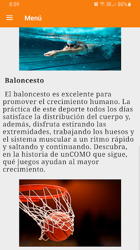 Ejercicios para crecer Screen 3