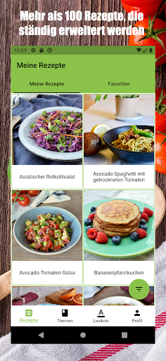 Android application Dr. Cook - gesunde Rezepte screenshort