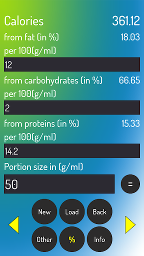KiloCalc - Calorie counter 4U Screen 3