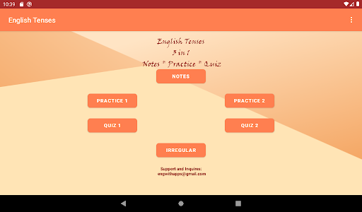 Verb Tenses in English