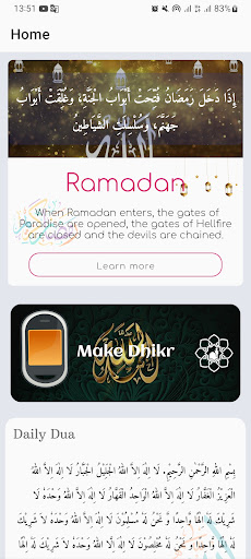 Android application Ramadan Kareem - 2023 screenshort