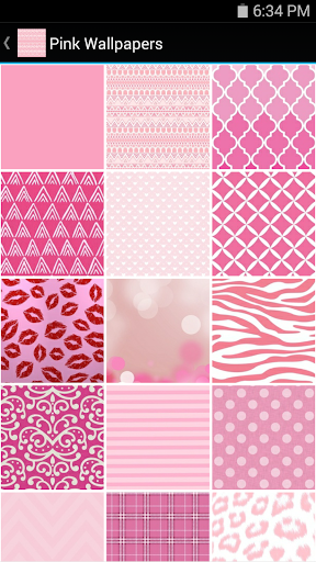 Android application Pink Wallpapers screenshort