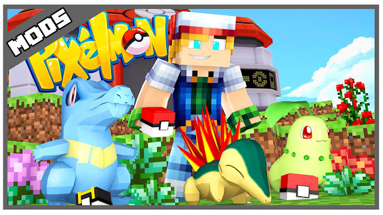 Pokemod - Pixelmon Craft Mod For Minecraft PE 1.0 APK screenshots 3