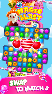 Magic Blast Candy Puzzle Games