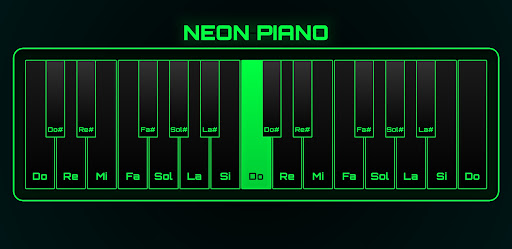 Neon Piano