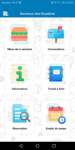 Academia Plus App Screen 2