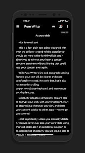 Pure Writer - Never Lose Content Editor & Markdown 19.20.3 APK screenshots 6