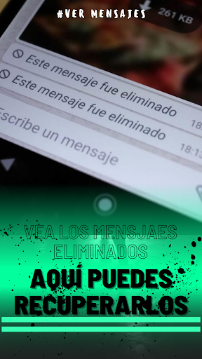 Android application Como ver mensajes Eliminados screenshort