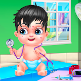 Newborn Baby Doctor Care Game icon