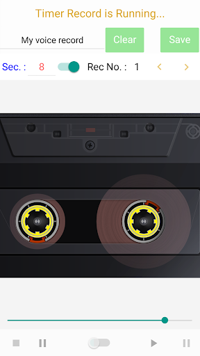 Timer Voice Recorder Screen 2