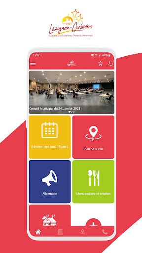 Android application Lézi'app screenshort