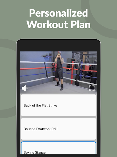Screenshot of Shadowboxing Punches & Drills
