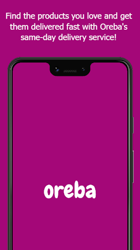 Android application Oreba screenshort