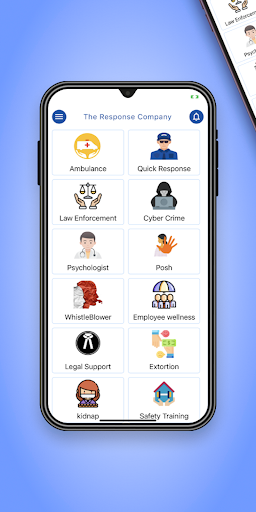Android application The Response Company screenshort