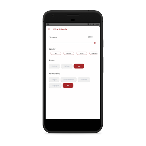 Android application Ourlime Messenger screenshort