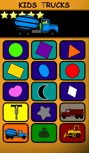 Screenshot of Kids Trucks: Preschool Games