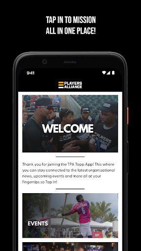 TPA Tap App Screen 2