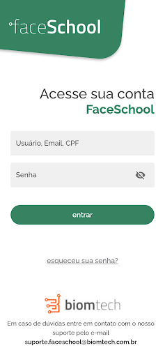 Android application FaceSchool screenshort