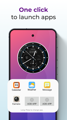 Android Clock Widgets - Personalization - apps