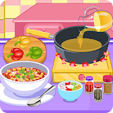 Vegetarian chili cooking game icon