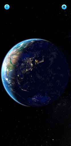 Android application EARTH. Animated wallpaper. screenshort
