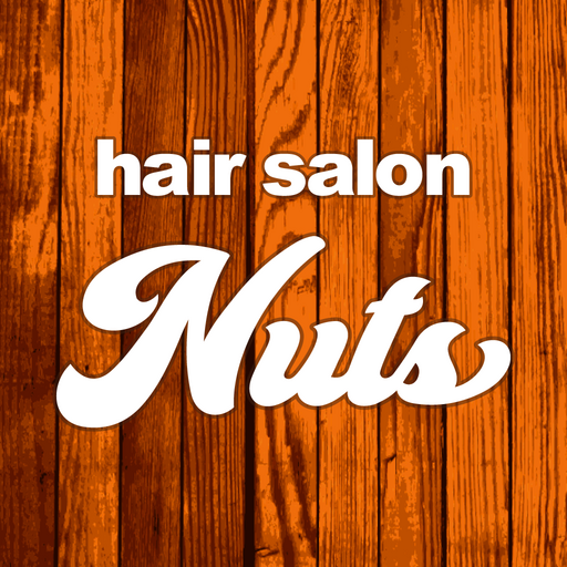hair salon nuts logo