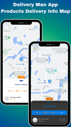 Barakah Food Delivery Man App