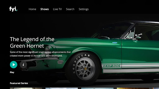 Screenshot of FYI TV: Passionate Enthusiasts