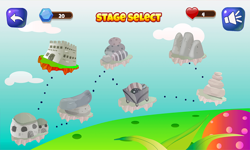 Android application Easter Bunny: 2d platformer ga screenshort