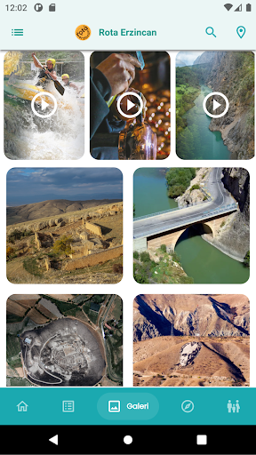 Android application Rota Erzincan screenshort