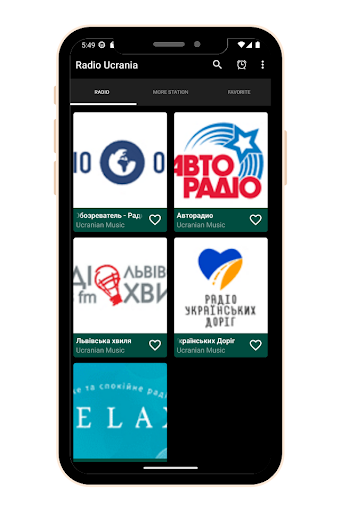 Radio Ucrania Screen 2